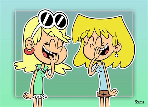 Leni And Lori Laughing By Sp2233 Rtheloudhouse
