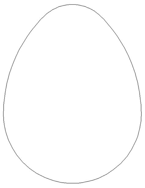 Easter Egg Cut Outs Clipart Best