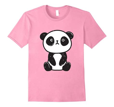 Cute Little Panda T Shirt For Kids Art Artvinatee