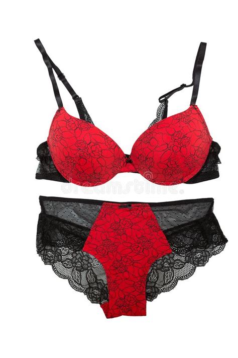 red and black bra and panty set cheaper than retail price buy clothing