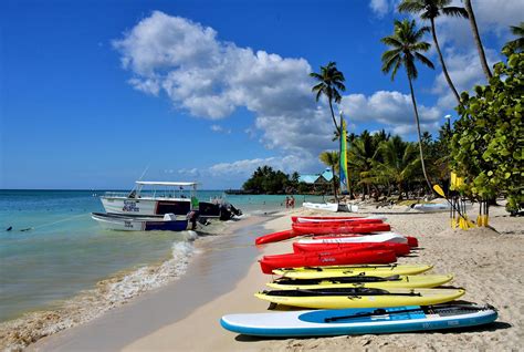 Public Beaches In Bayahibe Near La Romana Dominican Republic