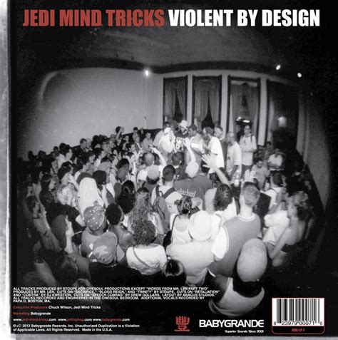 Jedi Mind Tricks Vinnie Paz Stoupe Jus Allah Violent By Design