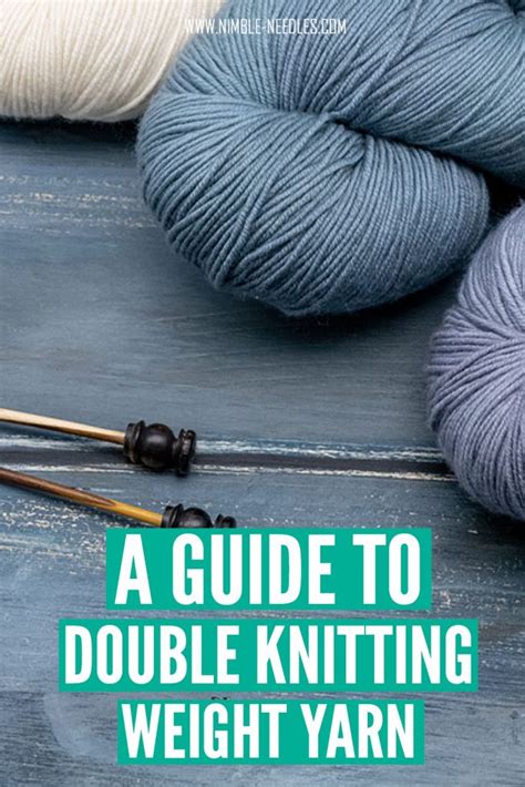 What Is Double Knitting Yarn Weight Ply And What To Knit With It