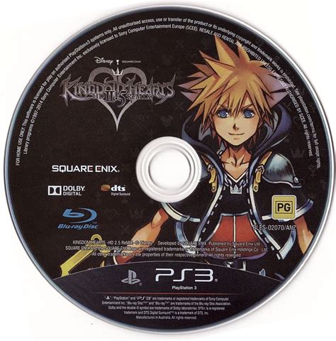 Kingdom Hearts Hd Ii5 Remix 2014 Playstation 3 Box Cover Art Mobygames