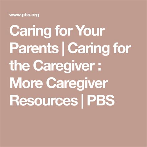 Caring For Your Parents Caring For The Caregiver More Caregiver