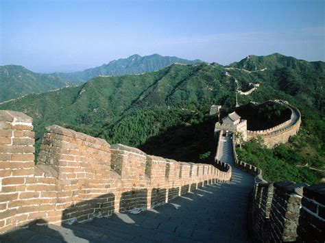 1169689 China Hill Tourism Cliff Monastery Ruins Great Wall Of