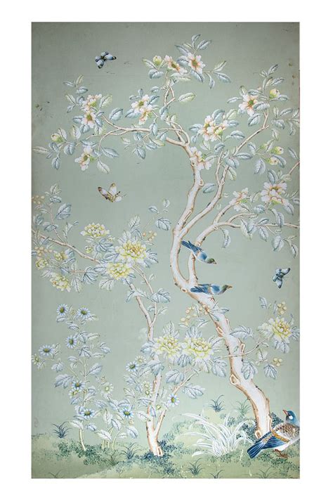 Aa Gracie Wallpaper Silk Wallpaper Chinoiserie Wallpaper Wallpaper
