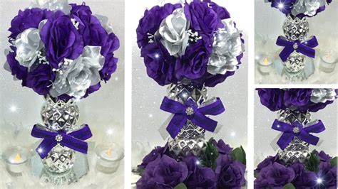From napkin rings, brooches and fashion to diy ideas to make your day spectacular!. Purple Lilac And Silver Wedding Decor - FARISYA7490