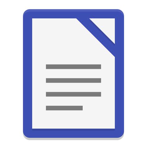 Libreoffice Writer Icon Papirus Apps Iconset Papirus Development Team