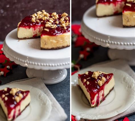 Instant Pot White Chocolate And Cranberry Cheesecake Caramel Tinted Life