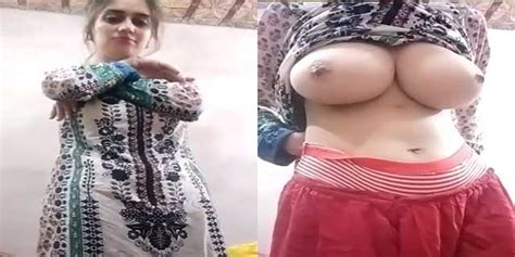 Pakistani Shy Girl Exposing Her Big Boobs