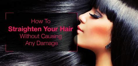 May 22, 2018 · there are tricks you can try to get straight hair without frying or burning your hair with heat. How To Straighten Your Hair Without Causing Any Damage ...