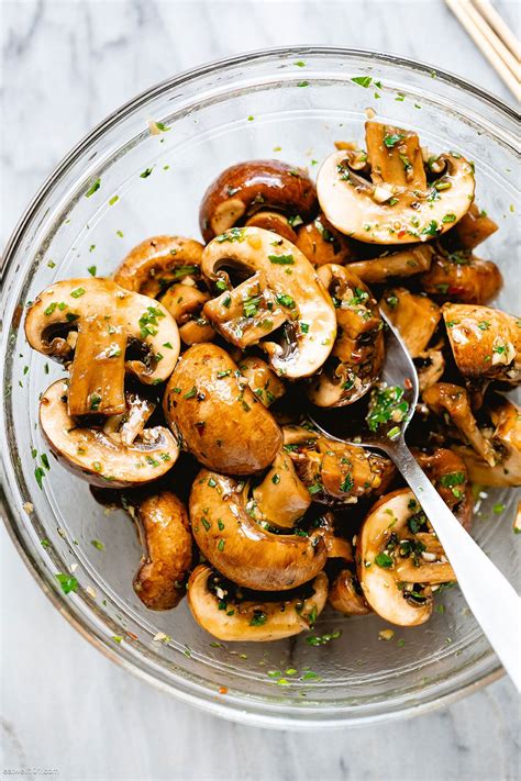 Grilled Mushroom Skewers Recipe Mushroom Grilled Recipe