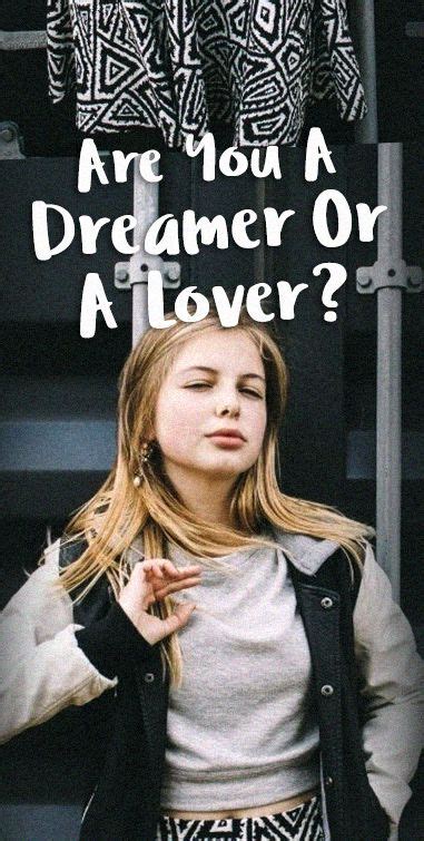 Dreamer Lover Thinker Doer Which Is Your More Dominant Personality