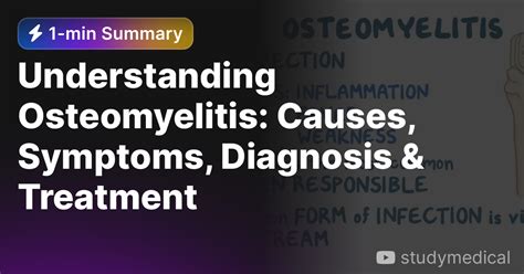 Understanding Osteomyelitis Causes Symptoms Diagnosis Treatment