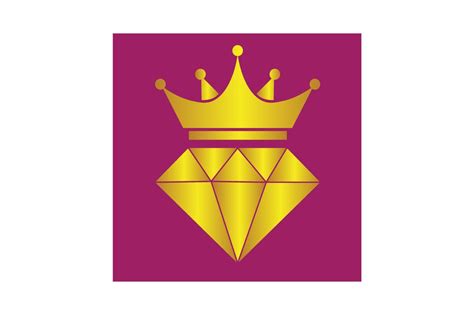 Diamond King Logo Crown Vector Design Il Graphic By Cavuart · Creative