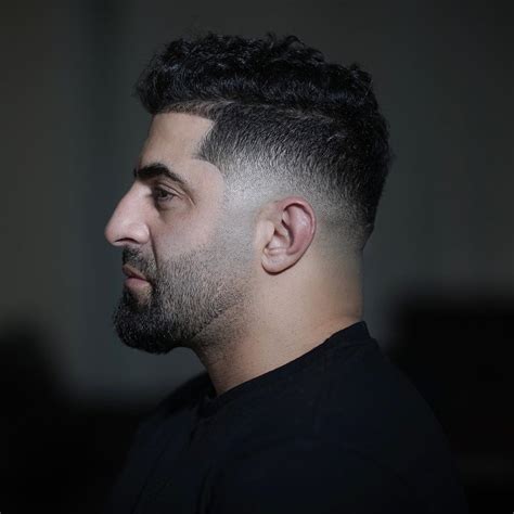 Drop fade with razored line. 5 Cool Drop Fade Haircuts For 2020