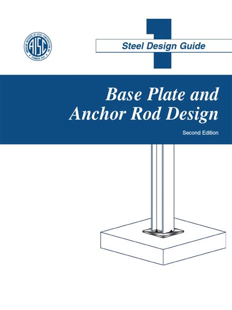 Pages De Aisc Design Guide 01 Base Plate And Anchor Rod Design 2nd Ed