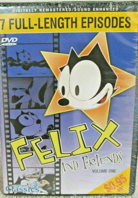 Felix And Friends Vol 1 Dvd 7 Full Length Episodes Ebay