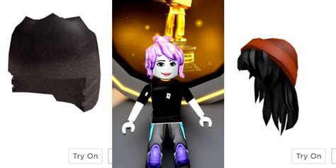 Roblox All Of The Free Hair In The Catalog