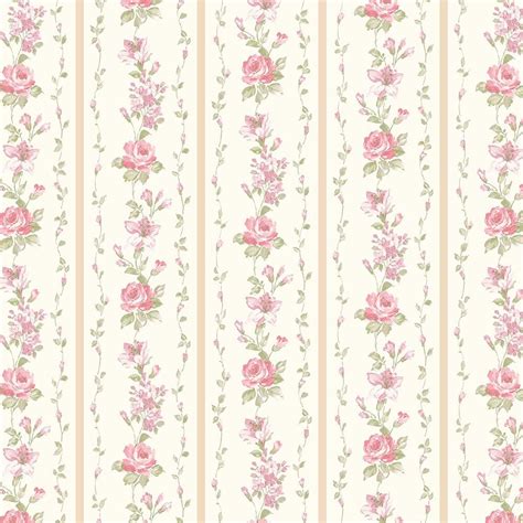 Free for commercial use no attribution required high quality images. Norwall Red Rose Stripe Wallpaper, Beige/ Pink/ Cream ...