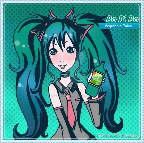 Miku Hatsune Po Pi Po Vegetable Juice By Otomemurasaki On Deviantart