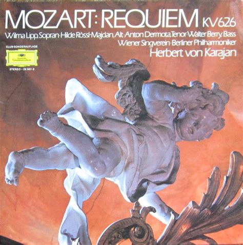 Mozart Requiem Kv 626 Herbert Von Karajan And Berliner Philharmoniker