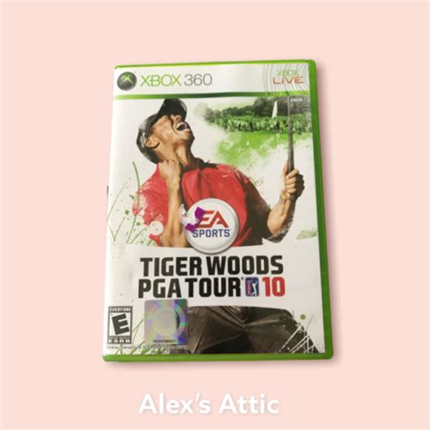 Tiger Woods Pga Tour 10 Microsoft Xbox 360 2009 Pre Owned