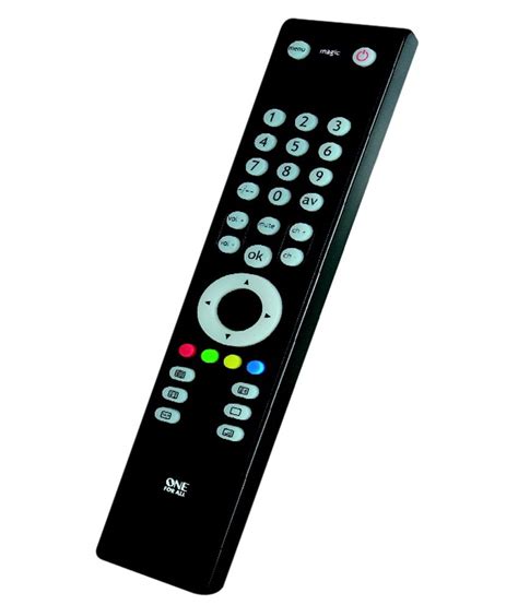 How's your universal remote game? Buy One for All Universal Remote Control URC 3910 Online ...