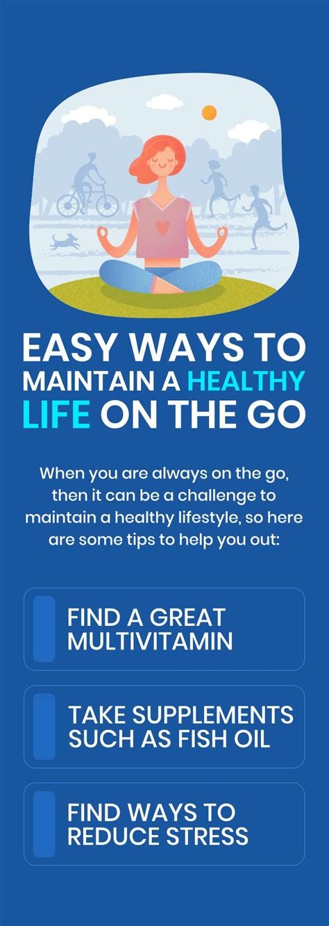 Easy Ways To Maintain A Healthy Life On The Go Healthylife Behealthy
