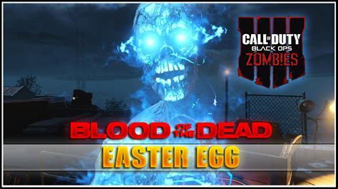 Blood Of The Dead Easter Egg En Solo Ps4 Black Ops 4 Zombies Youtube