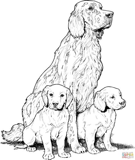 Yellow Lab Puppy Coloring Pages