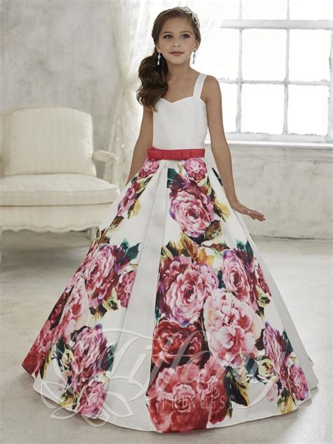 Check out our princess dress women selection for the very best in unique or custom, handmade pieces from our dresses shops. Tiffany Princess 13451 Flower Girls Rose Print Gown ...