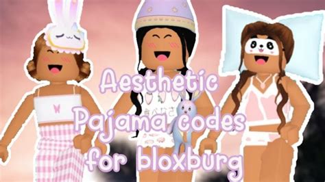 Bloxburg Pj Codes Girls