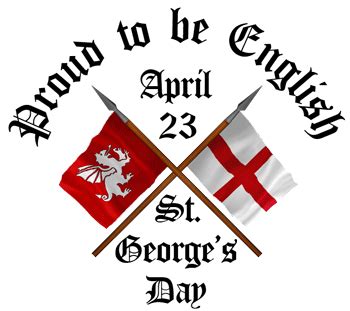 George's day is held on april 23 in honor of saint george, england's patron saint. St.Georges Day April 23rd: Who was St George? | ~~Defender ...
