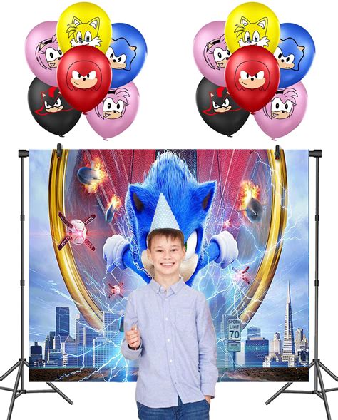Buy Party Supplies Sonic Birthday Party Decorations Sonic The Hedgehog