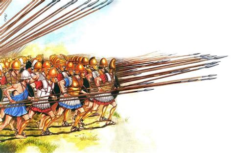 Macedonian Phalanx Ancient Warfare Ancient Macedonia Classical