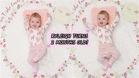 Ryleigh Turns 2 Months Old Vlogmas Day 13 Lifeofmaddy 2 Month