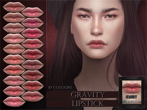 Lazysundrops Cc Finds — Remussirion Gravity Lipstick Ts4 Download Hq