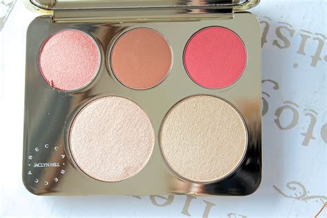 Becca X Jaclyn Hill Champagne Collection Face Palette Review Becboop