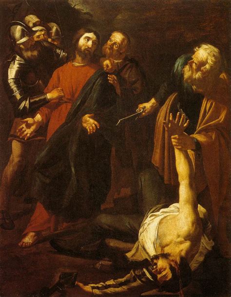 Why would peter care if malchus is able to serve. Devotional on Jesus in the Gospels: November 2010