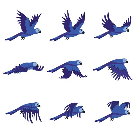 Bird Animation Png Bird Clipart Transparent Background Free