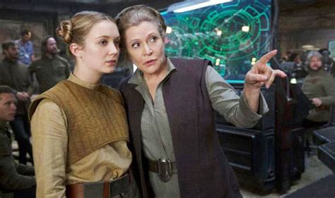 Star Wars Carrie Fishers Daughter Reveals Mothers Advice On Set