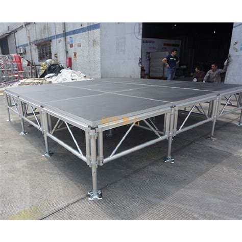 Concert Stage Equipment Aluminum Stage Portable Mobile Stage 24x24ft H