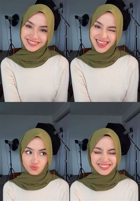 Maka ekspresi wajah sangat penting. Pin oleh Śśøūhį Łã di Fira Assegaf di 2020 | Gaya hijab ...