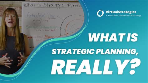 The Strategic Planning Process In 4 Steps Onstrategy