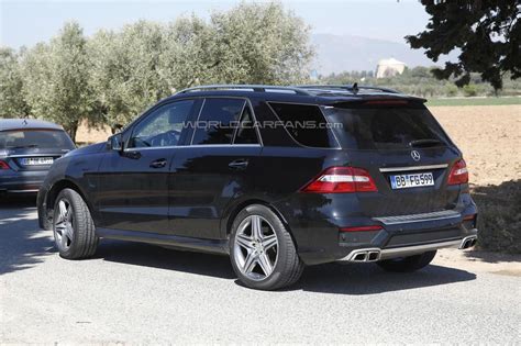 Check out the standard features and info below to find out what other shoppers think of this car. 2015 Mercedes ML63 AMG Spied - BenzInsider.com - A ...