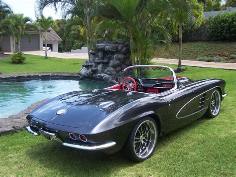 1961 chevrolet corvette custom convertible barrett jackson auction company world s greatest