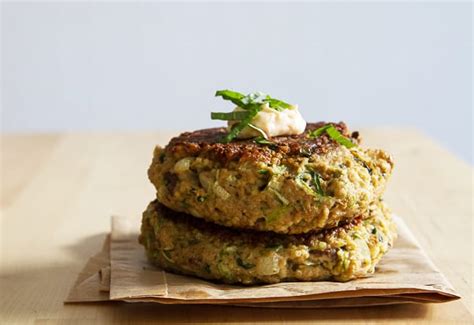 Zucchini Veggie Burgers Recipe By Katherine Sacks On Honest Cooking