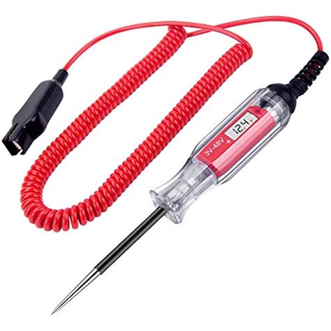 Large Size Heavy Duty 3 48v Digital Lcd Circuit Tester With 140 Inch